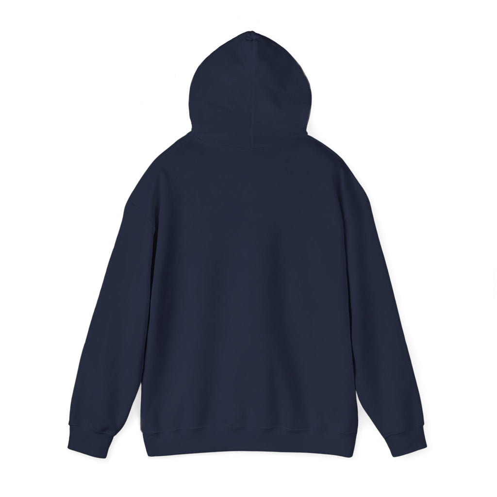 Plain back of the Navy hoodie