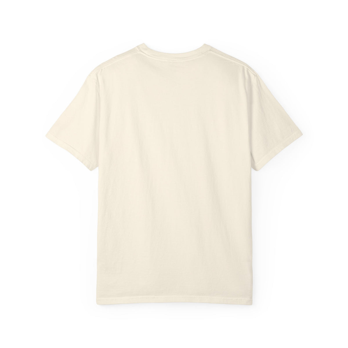 Plain back of the Ivory t-shirt